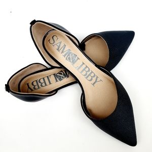 Sam & Libby Black Flats